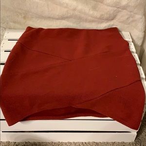 Red Mini Skirt!